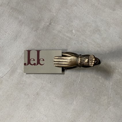 Brass Victorian Hand Clip  ( ȥꥢ ϥɥå) A
