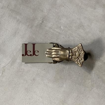 Brass Victorian Hand Clip (真鍮 ヴィクトリアン ハンド Brass Victorian Hand Clip (真鍮 ヴィクトリアン ハンド