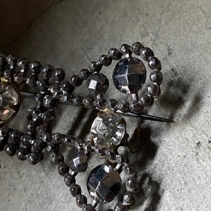Victorian Cut Steel Brooch(ヴィクトリアン カットスチール ブローチ)- JeJe PIANO ONLINE BOUTIQUE 神戸のアンティーク時計,ジュエリー,ファッション専門店 Victorian Cut Steel Brooch(ヴィクトリアン カットスチール ブローチ)- JeJe PIANO ONLINE BOUTIQUE 神戸のアンティーク時計,ジュエリー,ファッション専門店