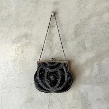1920's Glass Beads Embroidery Mini Bag（1920年代 ガラス