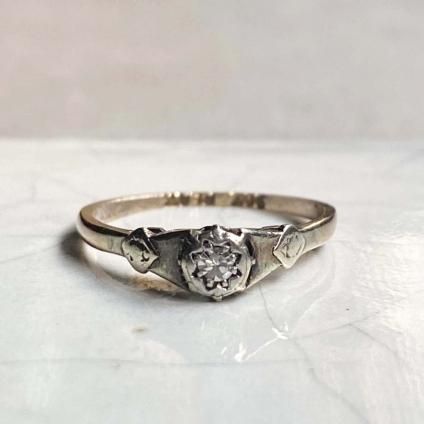 1920's 9K Diamond Ring1920ǯ 9  󥰡