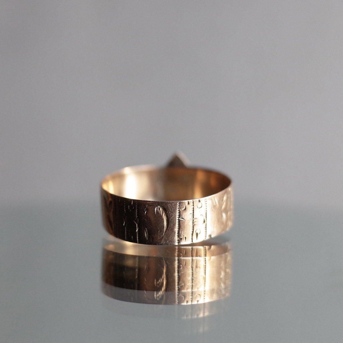 c.1892-93 9KRG Band Ring1892-93ǯ 9K  Хɥ󥰡
