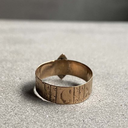 c.1892-93 9KRG Band Ring1892-93ǯ 9K  Хɥ󥰡