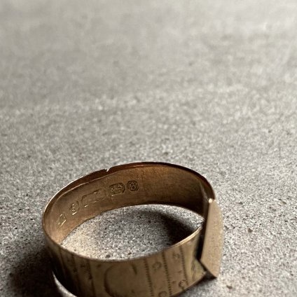 c.1892-93 9KRG Band Ring1892-93ǯ 9K  Хɥ󥰡