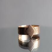 c.1892-93 9KRG Band Ring1892-93ǯ 9K  Хɥ󥰡