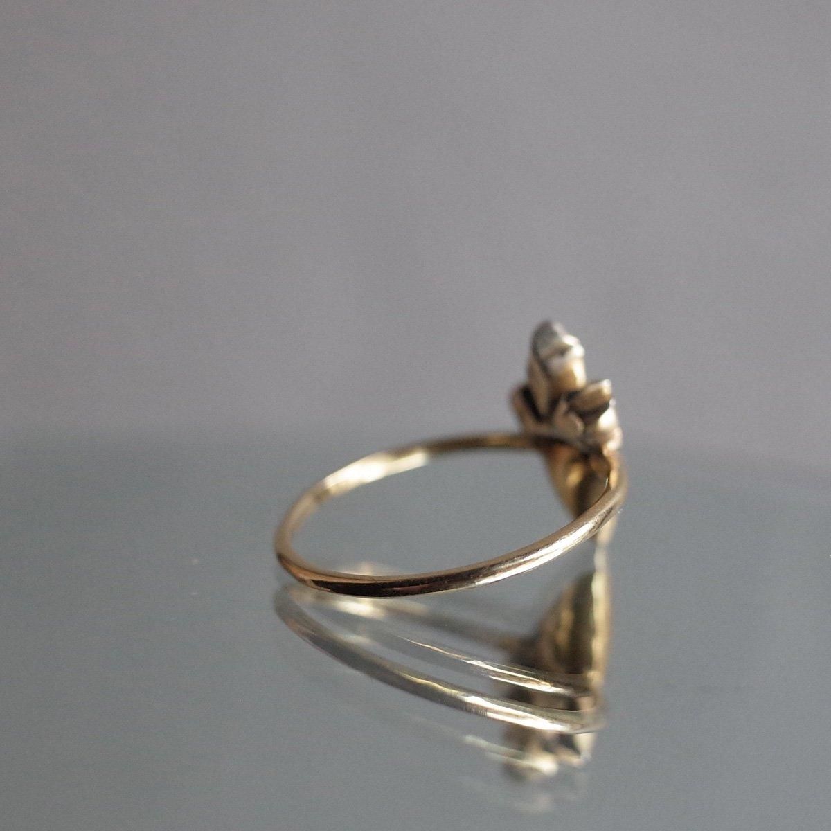 Early Vic. 7KYG Diamond Crowned Heart Ringʥȥꥢ 7KYG  饦 ϡ 󥰡