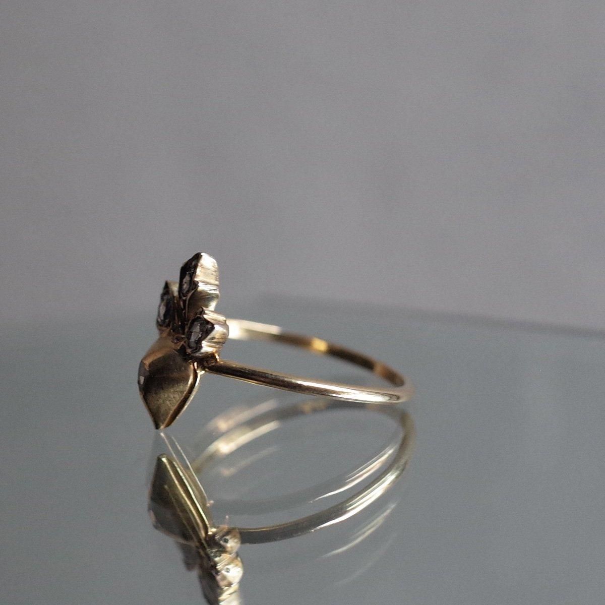 Early Vic. 7KYG Diamond Crowned Heart Ringʥȥꥢ 7KYG  饦 ϡ 󥰡