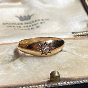 <img class='new_mark_img1' src='https://img.shop-pro.jp/img/new/icons13.gif' style='border:none;display:inline;margin:0px;padding:0px;width:auto;' />c.1851 18KYG Diamond Gypsy Ring（1851年製 18KYG 金無垢 ダイヤモンド ジプシーリング）