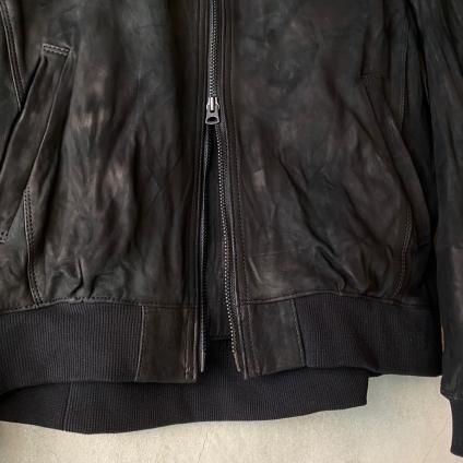 suzuki takayuki leather blouson(スズキタカユキ レザー suzuki takayuki leather blouson(スズキタカユキ レザー