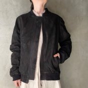 suzuki takayuki leather blouson（スズキタカユキ レザーブルゾン）Black / Unisex