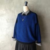 U.S. Vintage Blue Melange Knitʥ֥롼󥸥˥åȡ