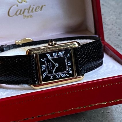 Cartier must TANK（カルティエ マストタンク）純正尾錠・箱・保証書