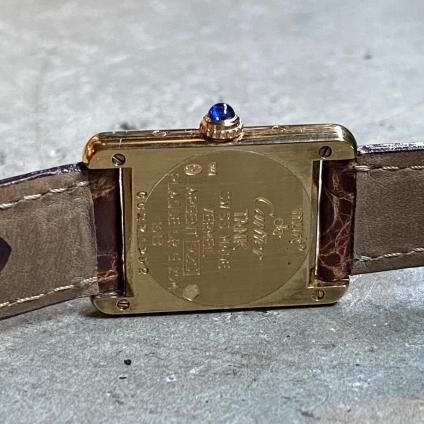 Cartier must TANK(カルティエ マストタンク)純正Dバックル・ベルト Cartier must TANK(カルティエ マストタンク)純正Dバックル・ベルト