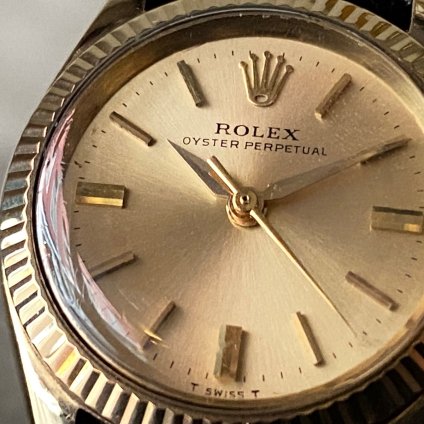 ROLEX OYSTER PERPETUALʥå ѡڥ奢14KYG ̵ 