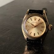 <img class='new_mark_img1' src='https://img.shop-pro.jp/img/new/icons13.gif' style='border:none;display:inline;margin:0px;padding:0px;width:auto;' />ROLEX OYSTER PERPETUAL（ロレックス オイスターパーペチュアル）14KYG 金無垢 純正尾錠