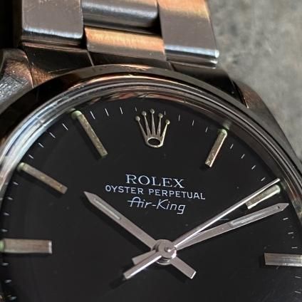 ROLEX OYSTER PERPETUAL Air Kingʥå  ѡڥ奢 󥰡˽3Ϣϡɥ֥쥹