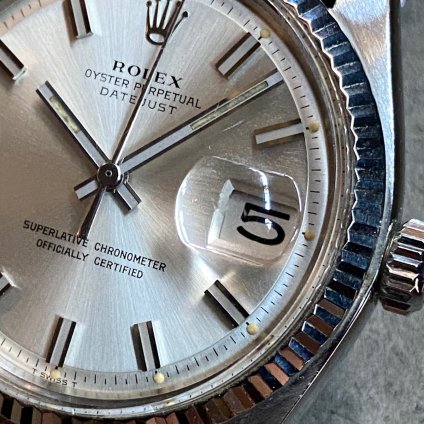 ROLEX OYSTER PERPETUAL DATE JUSTʥå  ѡڥ奢 ǥȥ㥹ȡWG ̵SS 磻ɥܡ ӥ꡼֥쥹