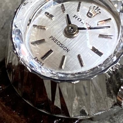 ROLEX CHAMELEON（ロレックス カメレオン）Jagged Case 18KWG 金