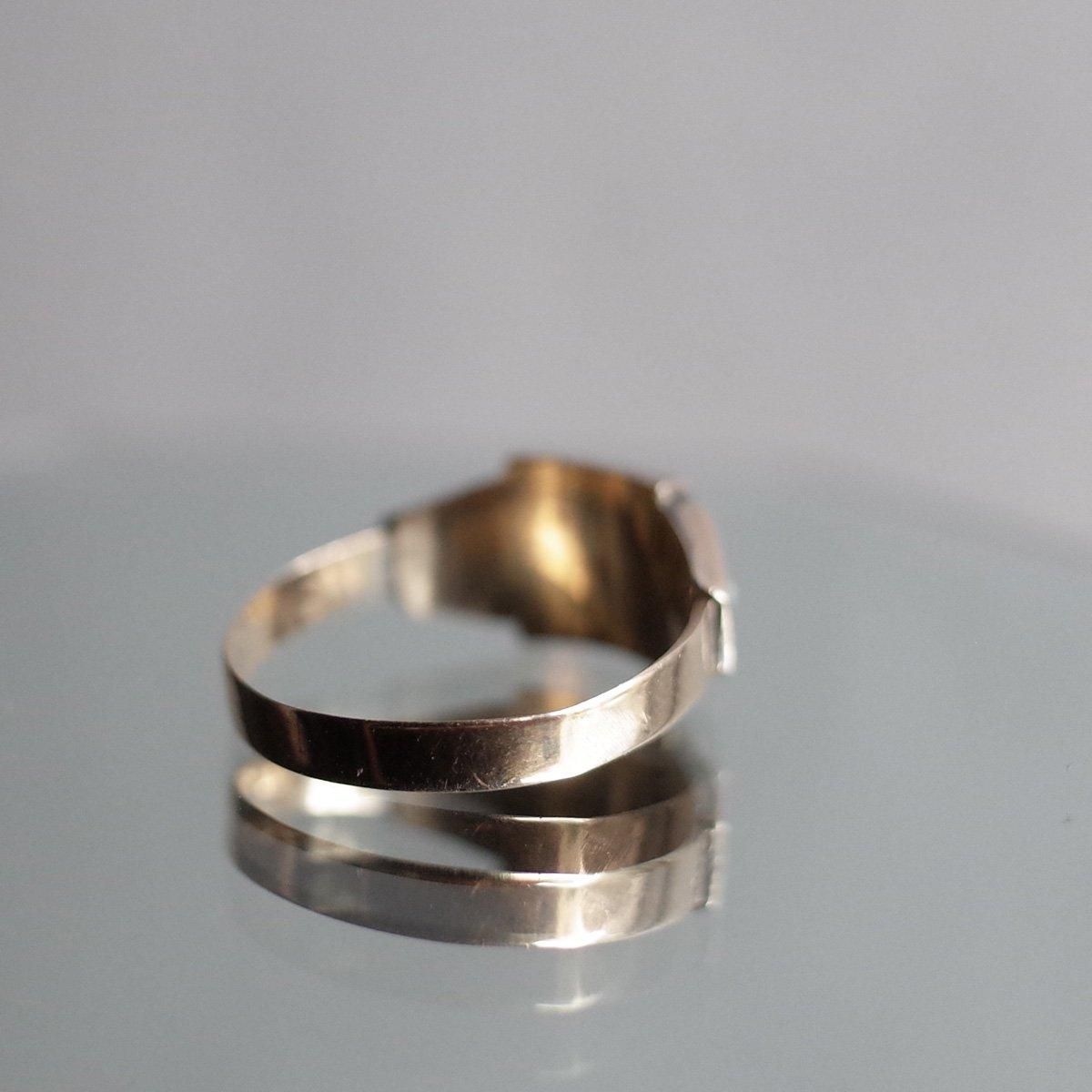ȥꥢ 6 ʥ ѡ 󥰡Victorian 6K Enamel Pearl Ring