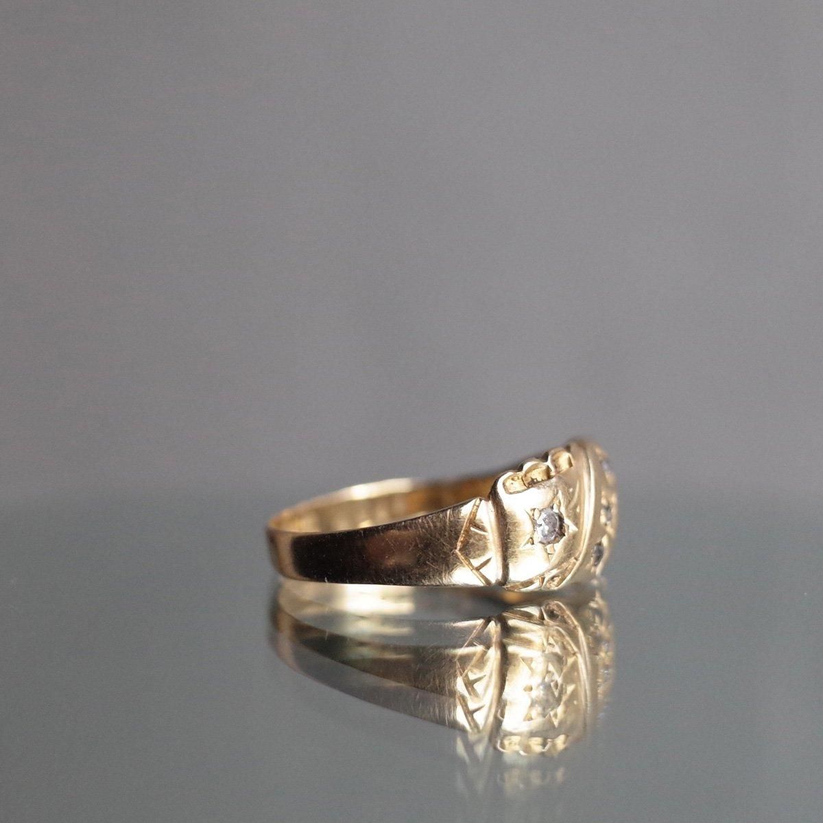 c.1902 - 1903 18K Diamond Glass Ring1902ǯ - 1903ǯ 18K  饹 󥰡