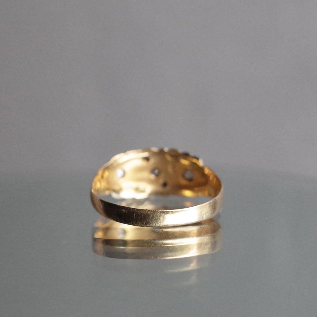 c.1902 - 1903 18K Diamond Glass Ring1902ǯ - 1903ǯ 18K  饹 󥰡