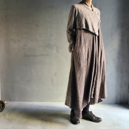 【別注】HALLELUJAH 5, Robe de femme de chambre no.5（ハレルヤ 小間使いローブ）Charcoal/gray