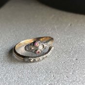 Victorian Snake Diamond Ruby Ring （ヴィクトリアン スネイク ダイヤモンド ルビー リング）