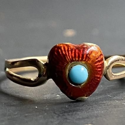 Victorian Heart Enamel Ring  ȥꥢ ϡ ʥ 󥰡