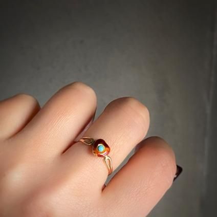 Victorian Heart Enamel Ring  ȥꥢ ϡ ʥ 󥰡