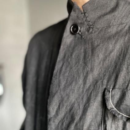 別注】HALLELUJAH 12, Manteau 1910(ハレルヤ 1910年代コート)Charcoal Black - JeJe PIANO ONLINE BOUTIQUE 神戸のアンティーク時計,ジュエリー,ファッション専門店 別注】HALLELUJAH 12, Manteau 1910(ハレルヤ 1910年代コート)Charcoal Black - JeJe PIANO ONLINE BOUTIQUE 神戸のアンティーク時計,ジュエリー,ファッション専門店