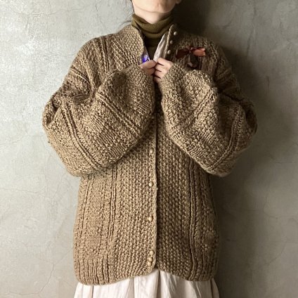 Vintage Hand-knit Cardiganʥơ ϥɥ˥å ǥ 