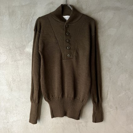 c.1984 U.S. ARMY Vintage Knit（ヴィンテージ ヘンリーネック ニット ...