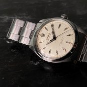 <img class='new_mark_img1' src='https://img.shop-pro.jp/img/new/icons13.gif' style='border:none;display:inline;margin:0px;padding:0px;width:auto;' />ROLEX OYSTER PERPETUAL（ロレックス オイスター パーペチュアル）Ref.6564 純正ストレッチリベットブレス