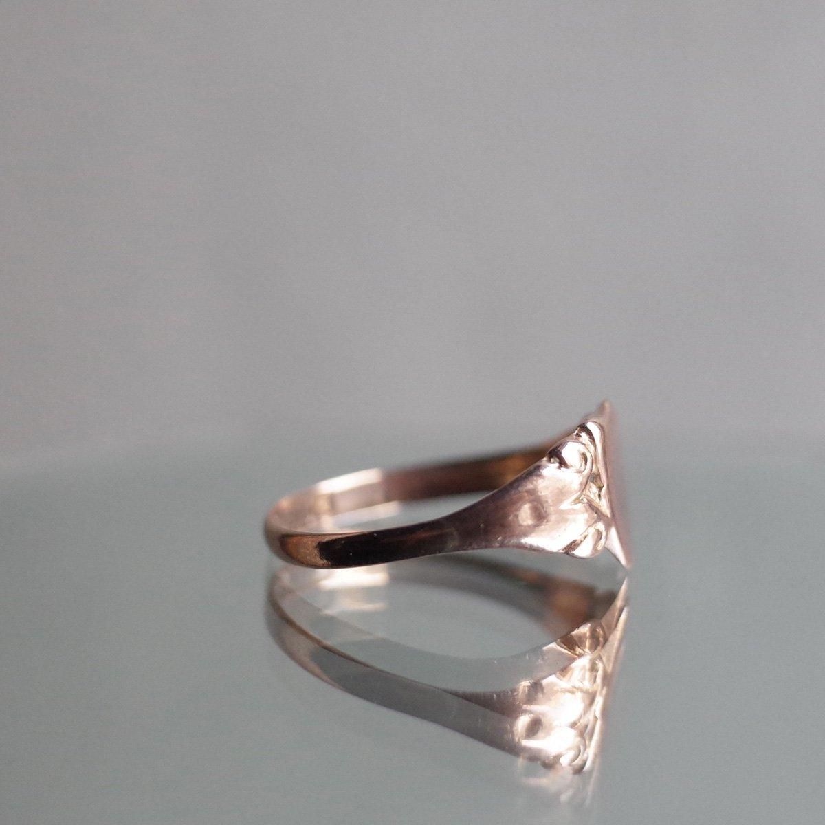c.1912-13 9KPG Signet Ring1912-13ǯ 9ԥ󥯥 ͥåȥ󥰡
