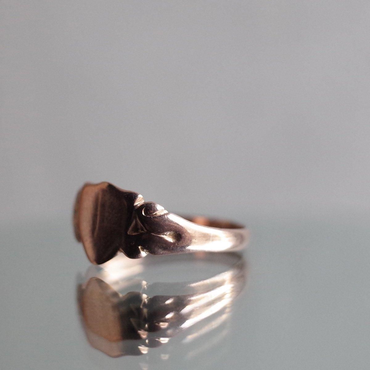 c.1912-13 9KPG Signet Ring1912-13ǯ 9ԥ󥯥 ͥåȥ󥰡