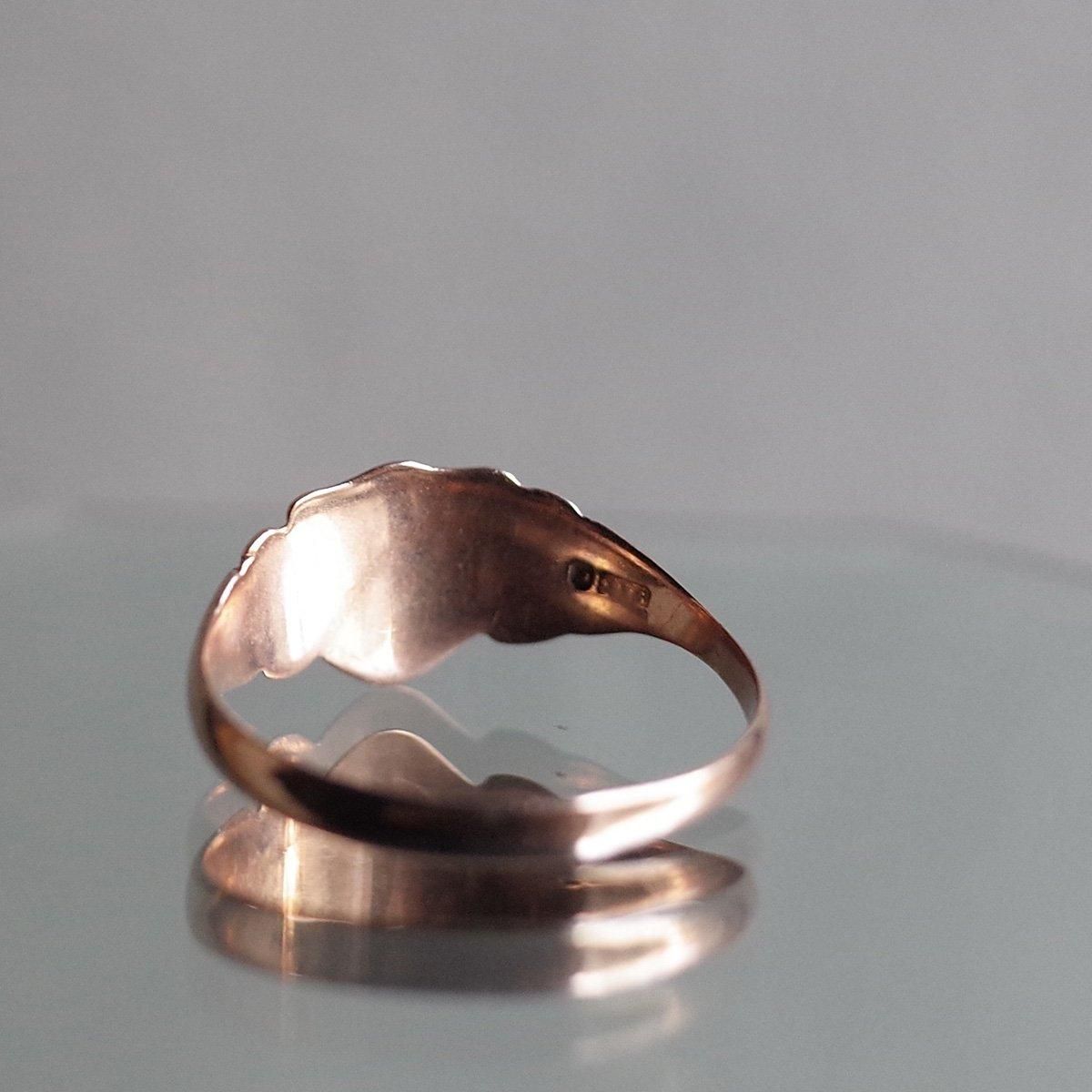 c.1912-13 9KPG Signet Ring1912-13ǯ 9ԥ󥯥 ͥåȥ󥰡