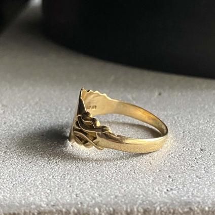 c.1916-17 18K Masonic Signet Ring(1916-17年 18金 メイソン c.1916-17 18K Masonic Signet Ring(1916-17年 18金 メイソン