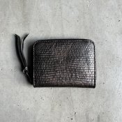 CHRISTIAN PEAU 05130 CP WALLET S（クリスチャン ポー 財布） LIZARD SILVER PAINT / BLACK