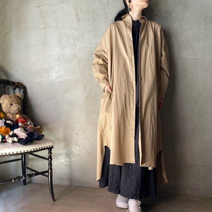 suzuki takayuki weather cloth shirtʥ業 ġBeige