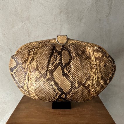 Vintage Python Leather Clutch Bag ʥơ ѥ쥶 åХå