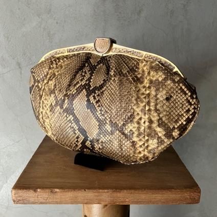 Vintage Python Leather Clutch Bag ʥơ ѥ쥶 åХå