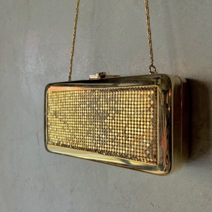 Vintage Gold Mesh Clutch Bag ʥơ ɥå åХå