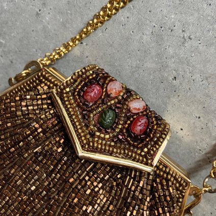 Vintage Beads & Glass Stones Bag ʥơ 饹ȡդ ӡХå