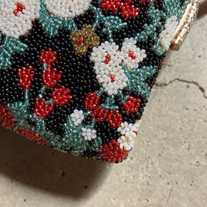 Vintage Multi-Colour Flower Beaded Bag ʥơ ޥ顼 ӡХå