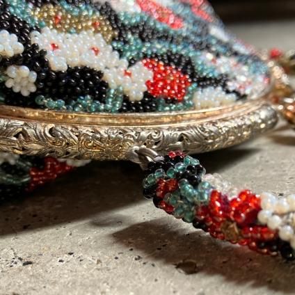 Vintage Multi-Colour Flower Beaded Bag ʥơ ޥ顼 ӡХå