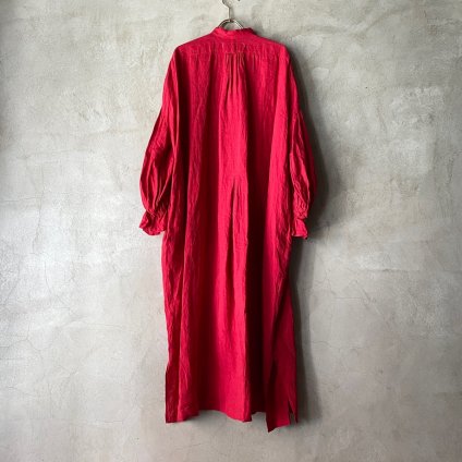 suzuki takayuki puff-sleeve dressʥ業 ѥե꡼֥ɥ쥹Dawn Red