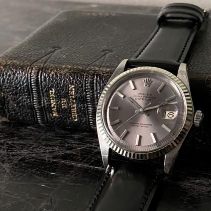 ROLEX OYSTER PERPETUAL DATEJUST(ロレックス オイスター パーペチュアル デイトジャスト)SS×WGベゼル グレーパープルダイヤル - JeJe PIANO ONLINE BOUTIQUE 神戸のアンティーク時計,ジュエリー,ファッション専門店 ROLEX OYSTER PERPETUAL DATEJUST(ロレックス オイスター パーペチュアル デイトジャスト)SS×WGベゼル グレーパープルダイヤル - JeJe PIANO ONLINE BOUTIQUE 神戸のアンティーク時計,ジュエリー,ファッション専門店