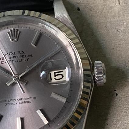ROLEX OYSTER PERPETUAL DATEJUST(ロレックス オイスター パーペチュアル デイトジャスト)SS×WGベゼル グレーパープルダイヤル - JeJe PIANO ONLINE BOUTIQUE 神戸のアンティーク時計,ジュエリー,ファッション専門店 ROLEX OYSTER PERPETUAL DATEJUST(ロレックス オイスター パーペチュアル デイトジャスト)SS×WGベゼル グレーパープルダイヤル - JeJe PIANO ONLINE BOUTIQUE 神戸のアンティーク時計,ジュエリー,ファッション専門店