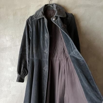 1960's France Vintage Velvet Coat(フランス ヴィンテージ 1960's France Vintage Velvet Coat(フランス ヴィンテージ