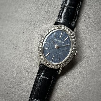 Jaeger Le Coultreʥ㥬륯ȡ˶̵ ENGRAVED٥ BLUE BARK DIAL